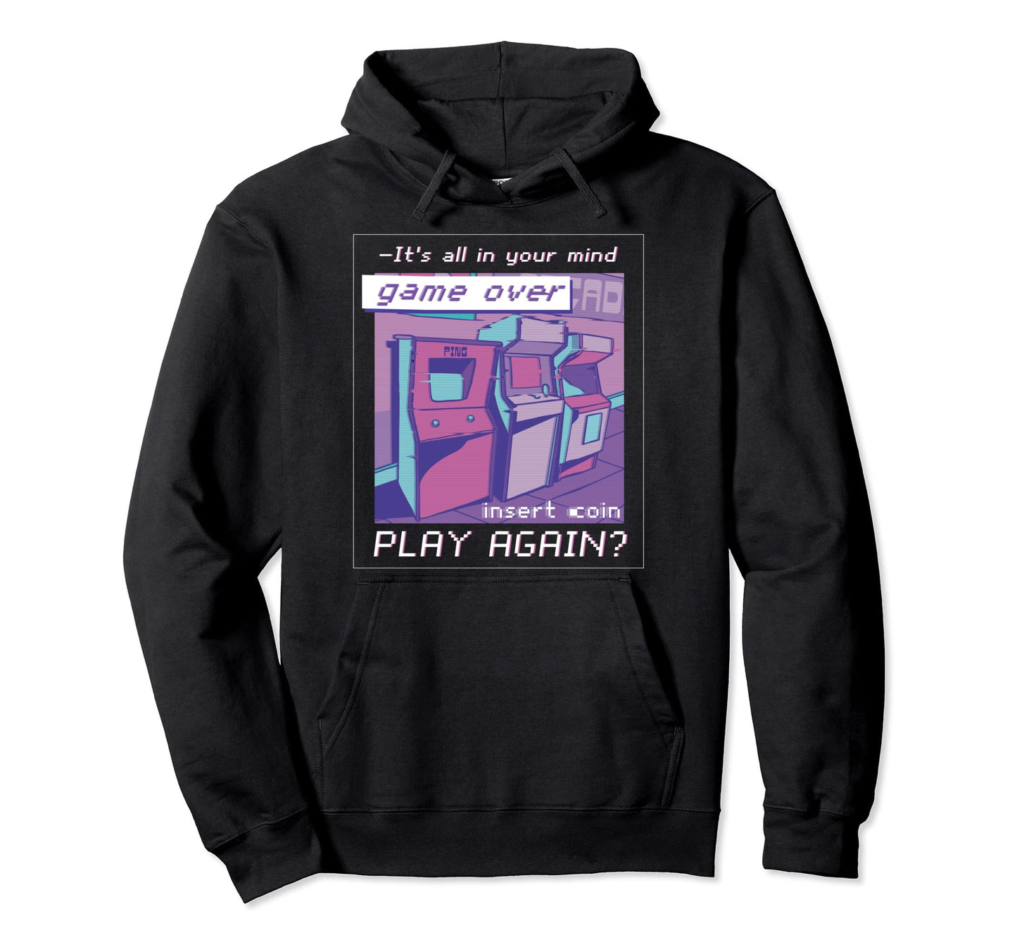 Aesthetic Vaporwave Emo Egirl Glitch Hoodie - Aesthetic Graphic Men Women - T-Shirt, Sweatshirt, Hoodie