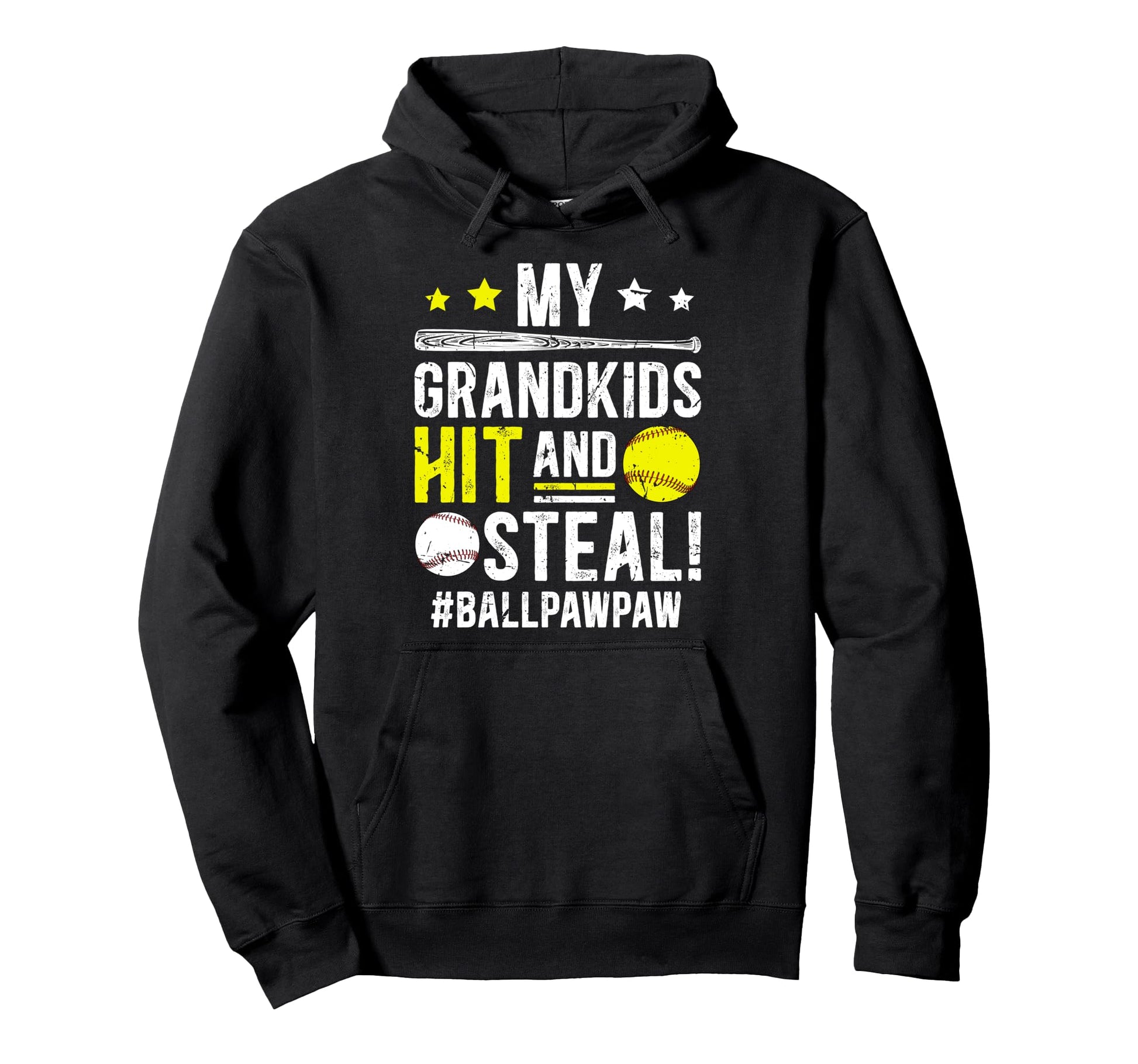 Ball Pawpaw Baseball Softball Pawpaw Hoodie - Streetwear Style Unisex - T-Shirt, Sweatshirt, Hoodie