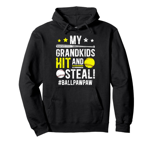 Ball Pawpaw Baseball Softball Pawpaw Hoodie - Streetwear Style Unisex - T-Shirt, Sweatshirt, Hoodie