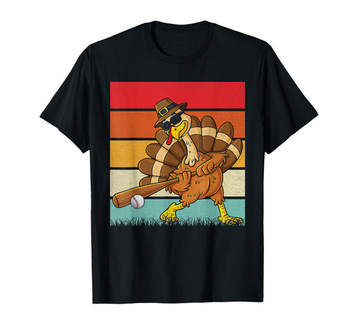 Turkey Baseball Ball Autumn Fall Vibes T-Shirt - Fun Novelty Design Unisex - T-Shirt, Sweatshirt, Hoodie