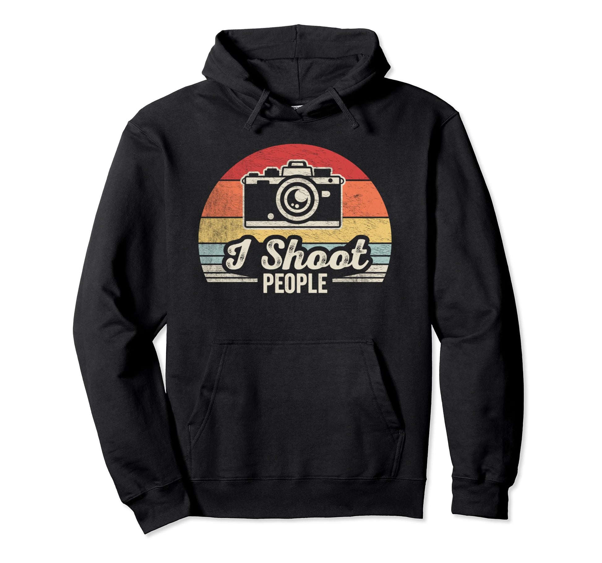 Funny Photographer Camera I Shoot Hoodie - Aesthetic Graphic for Adults - T-Shirt, Sweatshirt, Hoodie