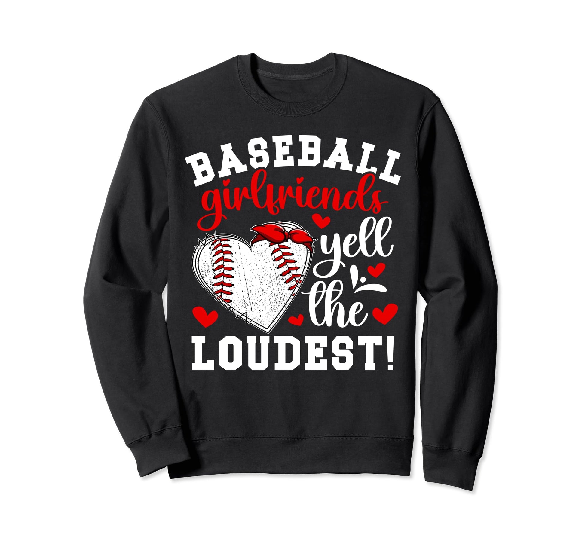 Baseball Girlfriend Funny Baseball Sweatshirt - Aesthetic Graphic Unisex - T-Shirt, Sweatshirt, Hoodie