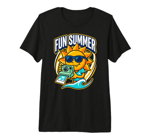 Fun Summer Sun Beach Vacation T-Shirt - Fun Novelty Design for Adults - T-Shirt, Sweatshirt, Hoodie