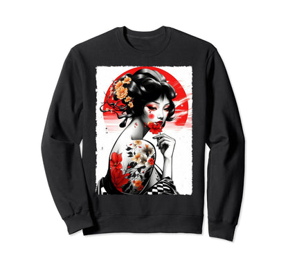Japanese Modern Vaporwave Japan Sweatshirt - Custom Art Print for Adults - T-Shirt, Sweatshirt, Hoodie