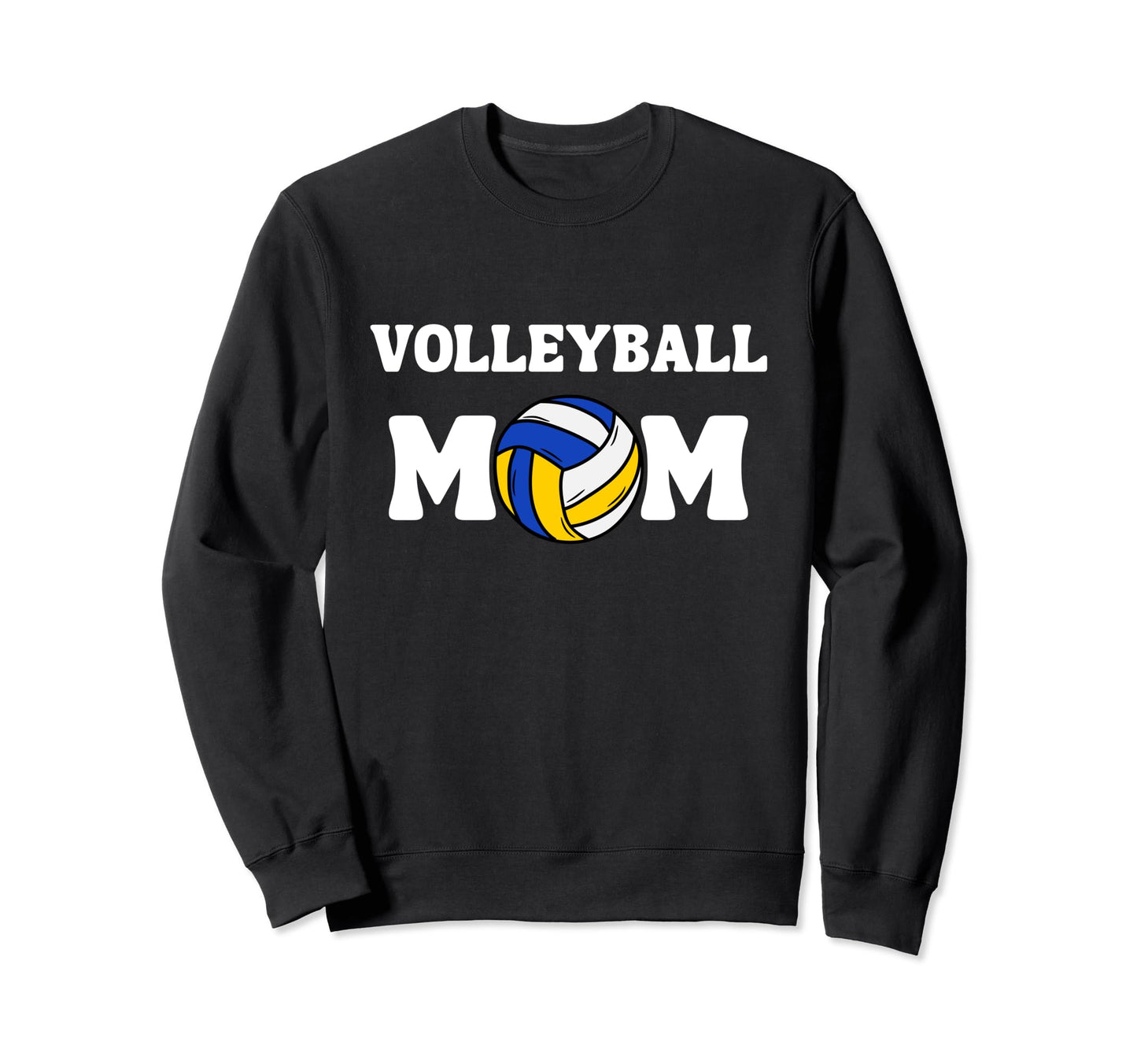 Volleyball Mom Mothers Day Sweatshirt - Graphic Print for Adults - T-Shirt, Sweatshirt, Hoodie