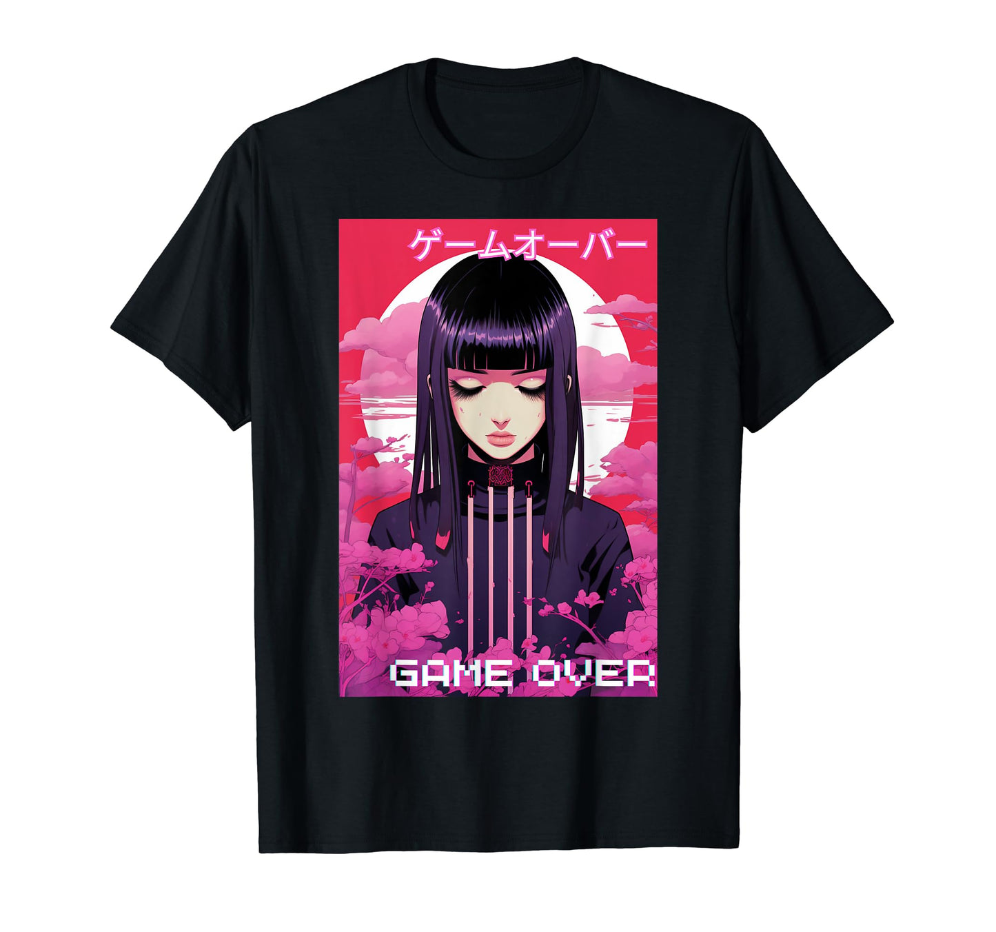 Japanese Vaporwave Sad Anime Indie T-Shirt - Streetwear Style Unisex - T-Shirt, Sweatshirt, Hoodie