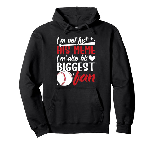 His Biggest Fan Baseball Meme Hoodie - Casual Everyday Wear Unisex - T-Shirt, Sweatshirt, Hoodie