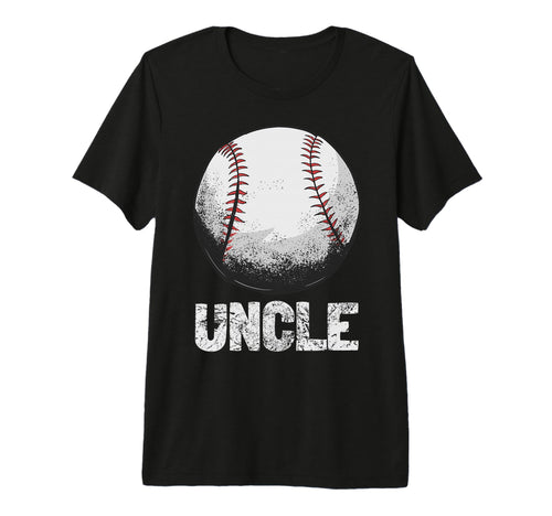 Funny Baseball Uncle Baseball Fans T-Shirt - Minimalist Print for Adults - T-Shirt, Sweatshirt, Hoodie