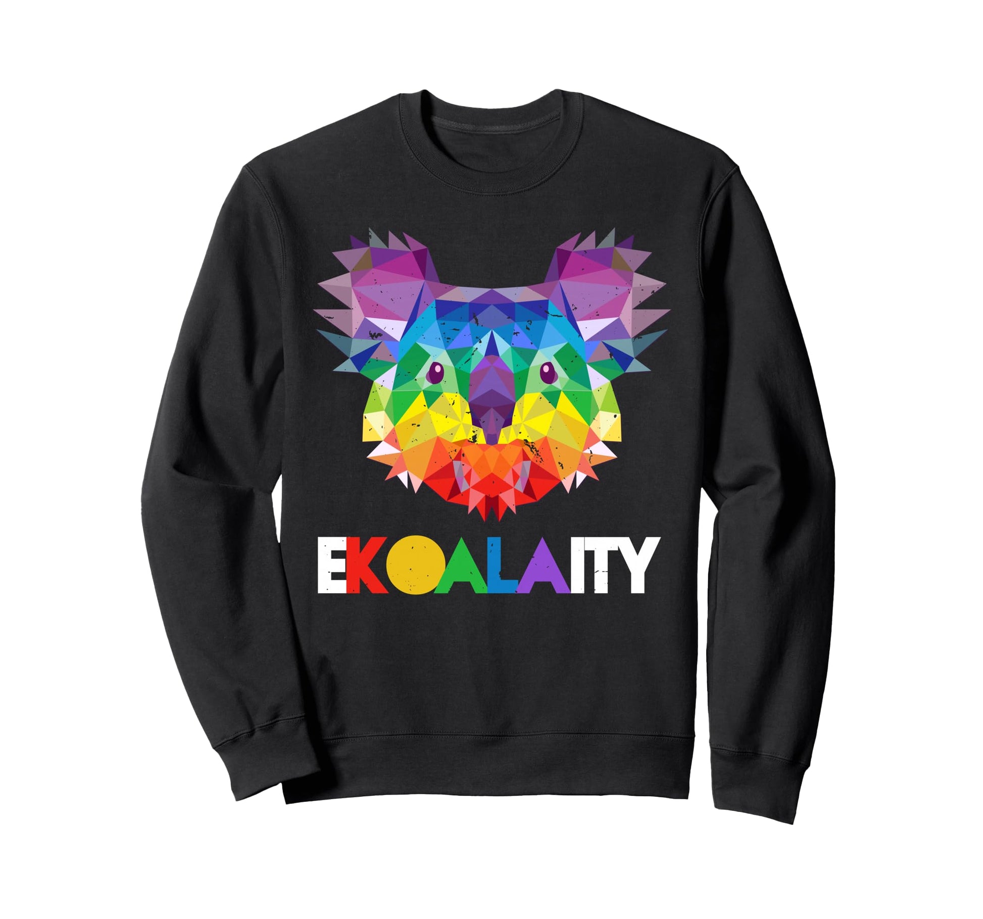 Koala Rainbow Flag Gay Pride Sweatshirt - Trendy Graphic for Adults - T-Shirt, Sweatshirt, Hoodie