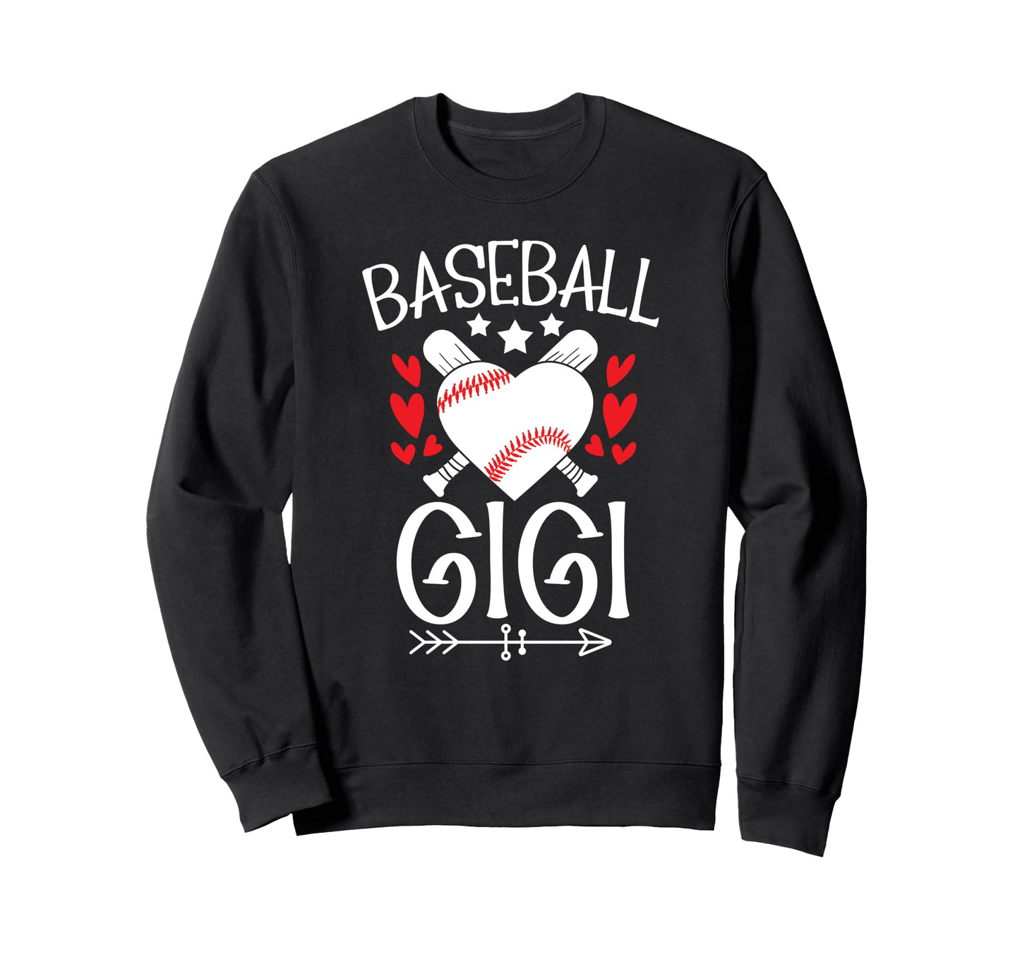 Baseball Gigi Grandma Gigi Baseball Sweatshirt - Trendy Graphic Men Women - T-Shirt, Sweatshirt, Hoodie