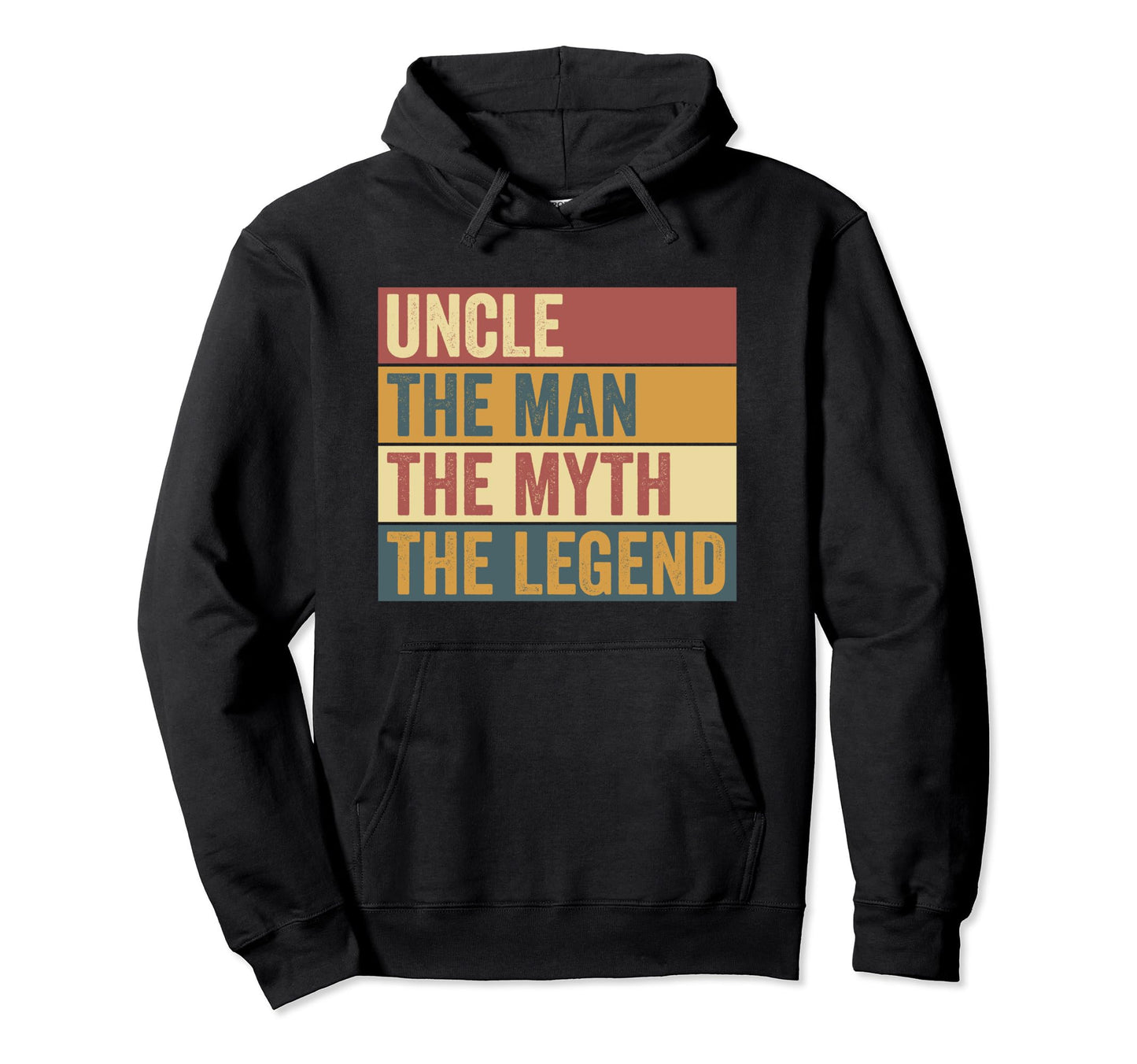 Funny Uncle Legend Hoodie - Custom Art Print Unisex - T-Shirt, Sweatshirt, Hoodie