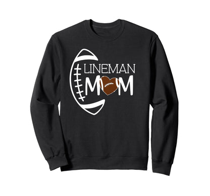 Football Lineman Mom Game Day O Sweatshirt - Minimalist Print Men Women - T-Shirt, Sweatshirt, Hoodie