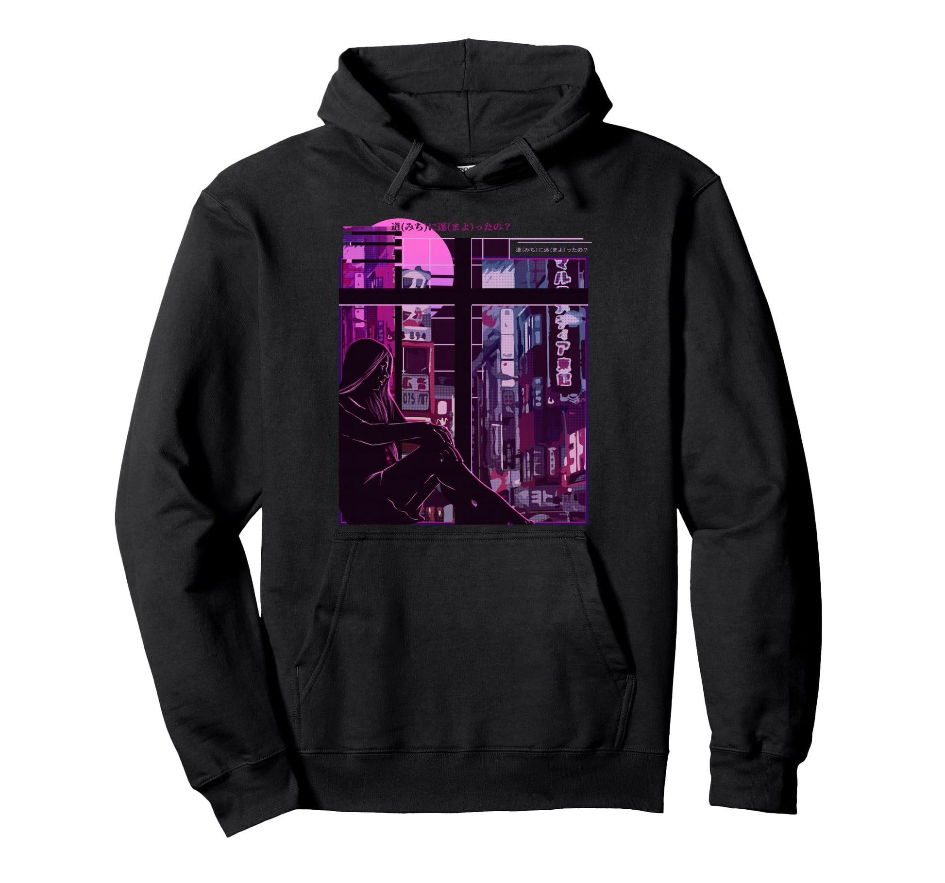 Anime Otaku Vaporwave Aesthetic Hoodie - Casual Everyday Wear Men Women - T-Shirt, Sweatshirt, Hoodie