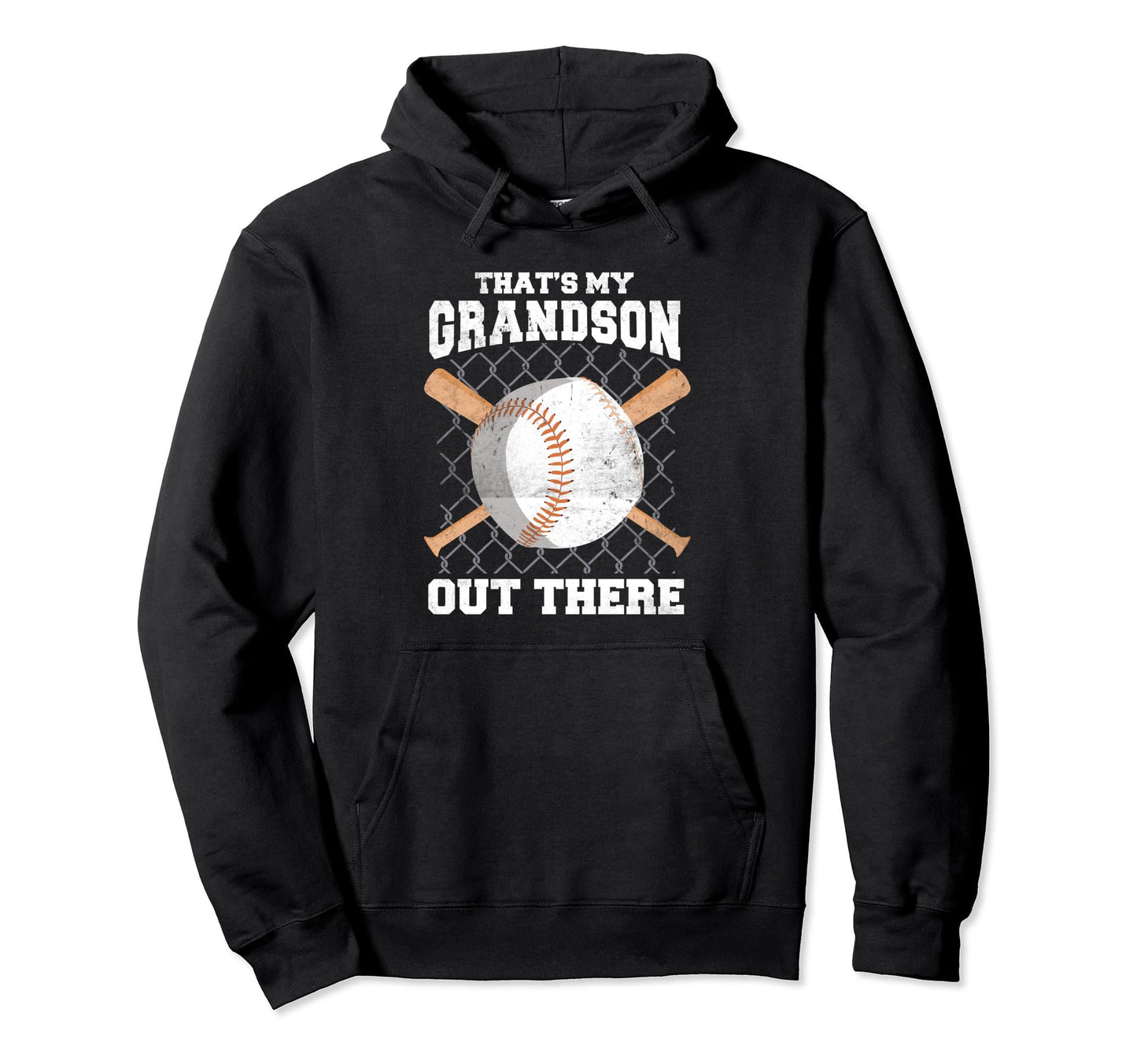 Thats My Grandson Out There Grandpa Hoodie - Custom Art Print Unisex - T-Shirt, Sweatshirt, Hoodie