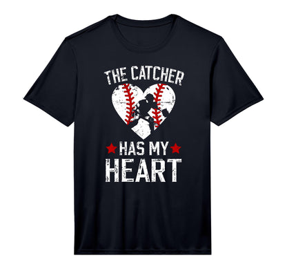 Mens Proud Baseball Catcher Mom T-Shirt - Aesthetic Graphic for Adults - T-Shirt, Sweatshirt, Hoodie