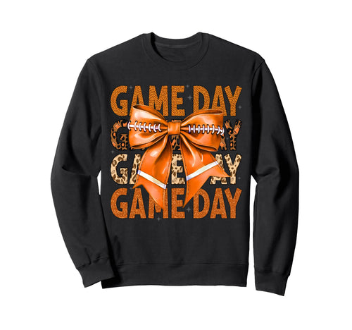 Game Day Football Game Day Coquette Sweatshirt - Novelty Apparel Unisex - T-Shirt, Sweatshirt, Hoodie