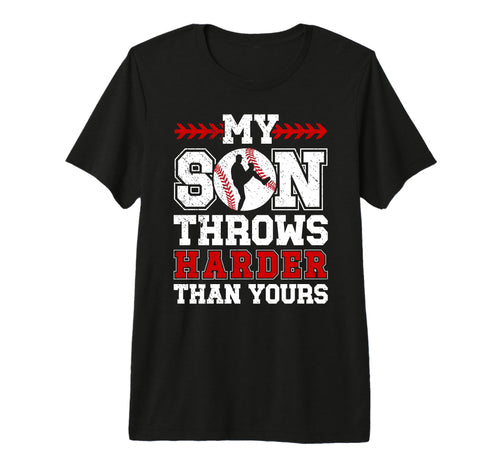 Proud Baseball Pitcher Mom Baseball T-Shirt - Minimalist Print Unisex - T-Shirt, Sweatshirt, Hoodie