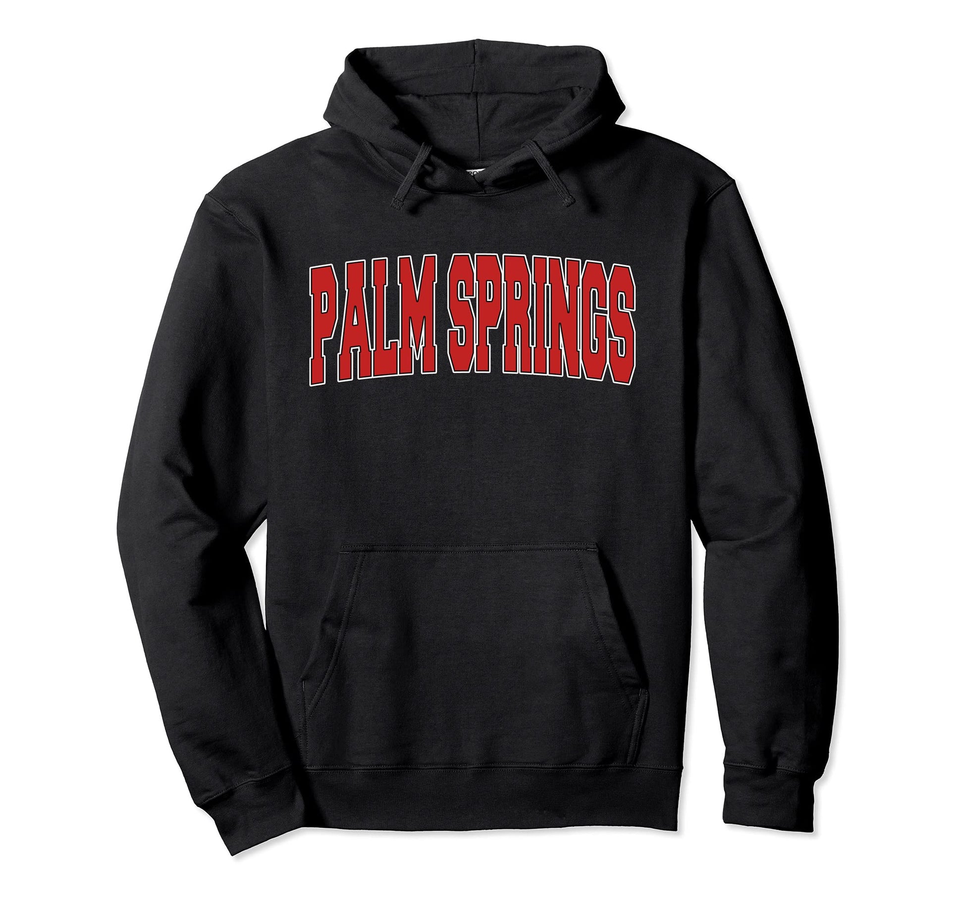 Palm Springs Ca California Varsity Hoodie - Fun Novelty Design for Adults - T-Shirt, Sweatshirt, Hoodie