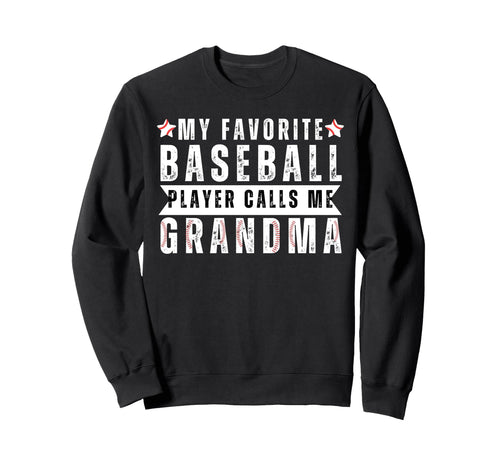 My Favorite Baseball Player Calls Sweatshirt - Minimalist Print Men Women - T-Shirt, Sweatshirt, Hoodie