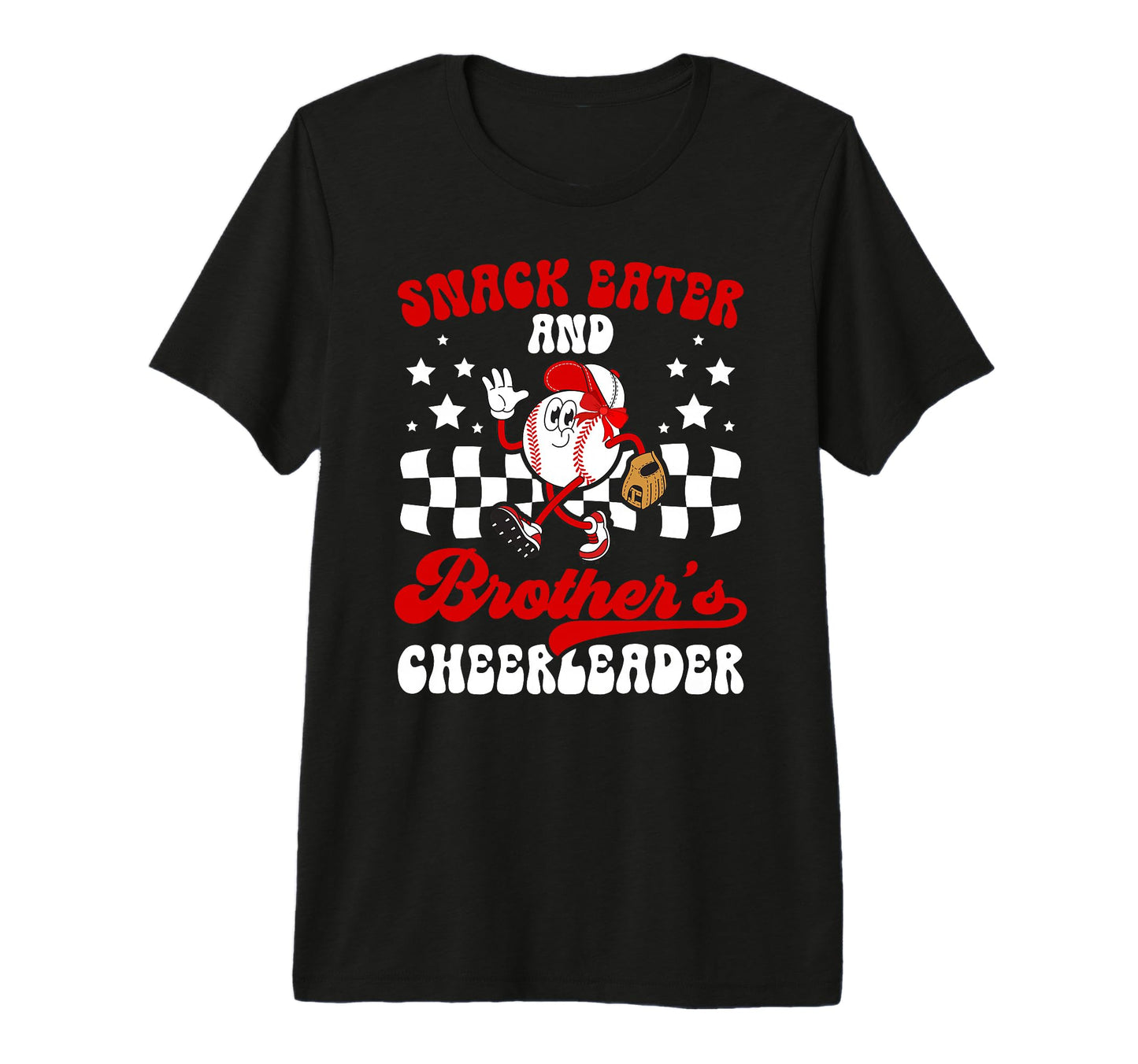 Brothers Cheerleader Baseball Sister T-Shirt - Streetwear Style Unisex - T-Shirt, Sweatshirt, Hoodie