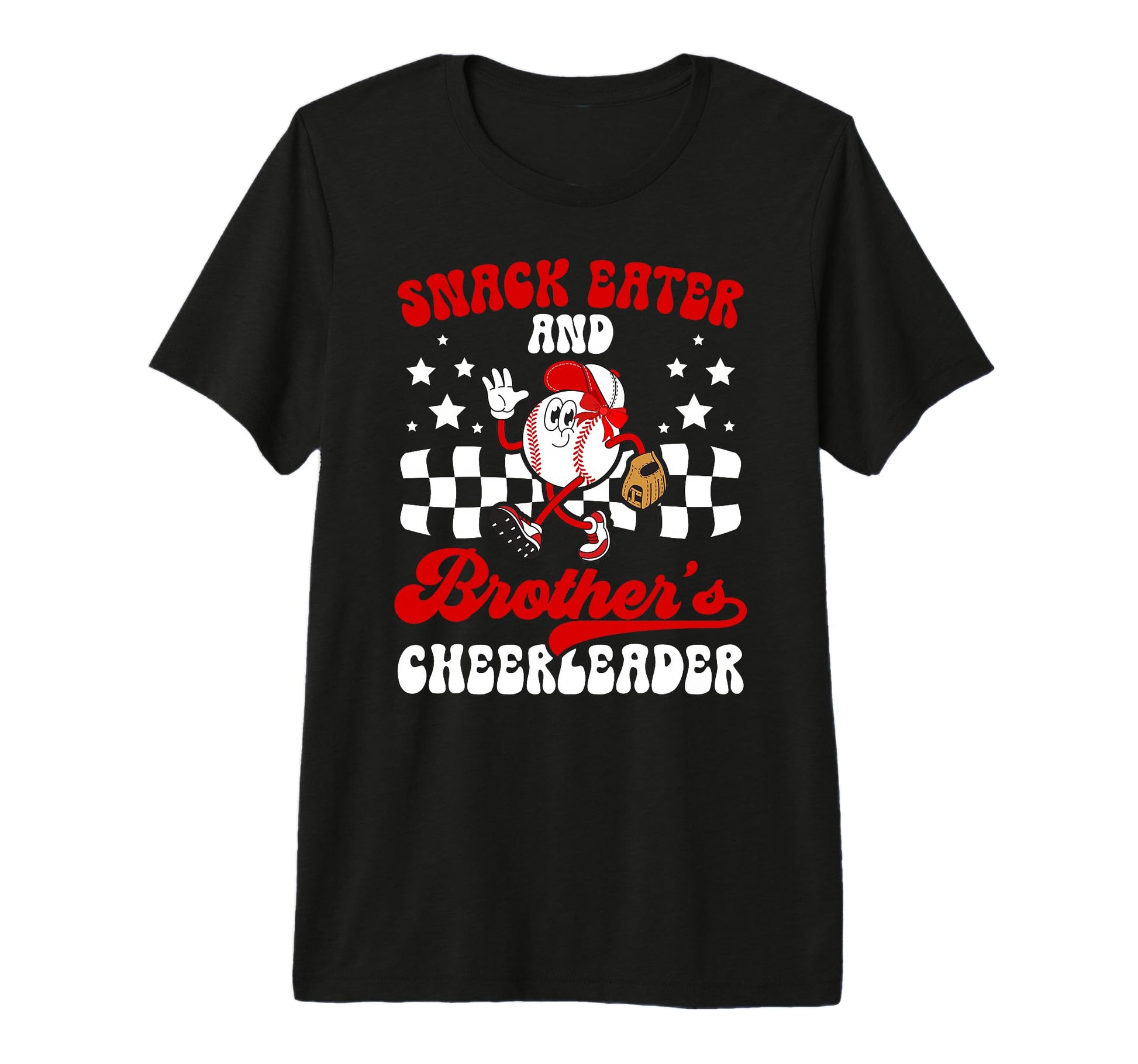 Brothers Cheerleader Baseball Sister T-Shirt - Streetwear Style Unisex - T-Shirt, Sweatshirt, Hoodie