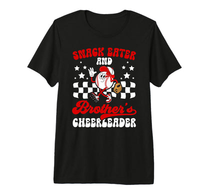 Brothers Cheerleader Baseball Sister T-Shirt - Streetwear Style Unisex - T-Shirt, Sweatshirt, Hoodie