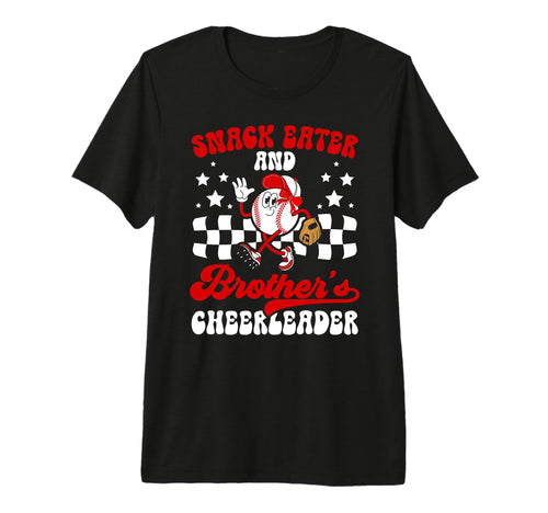 Brothers Cheerleader Baseball Sister T-Shirt - Streetwear Style Unisex - T-Shirt, Sweatshirt, Hoodie