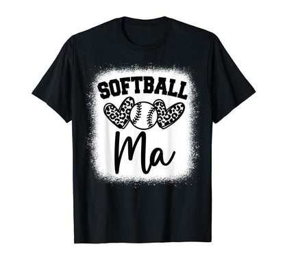 Personalized Baseball Heart Ma T-Shirt - Streetwear Style Men Women - T-Shirt, Sweatshirt, Hoodie