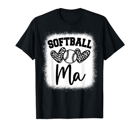 Personalized Baseball Heart Ma T-Shirt - Streetwear Style Men Women - T-Shirt, Sweatshirt, Hoodie