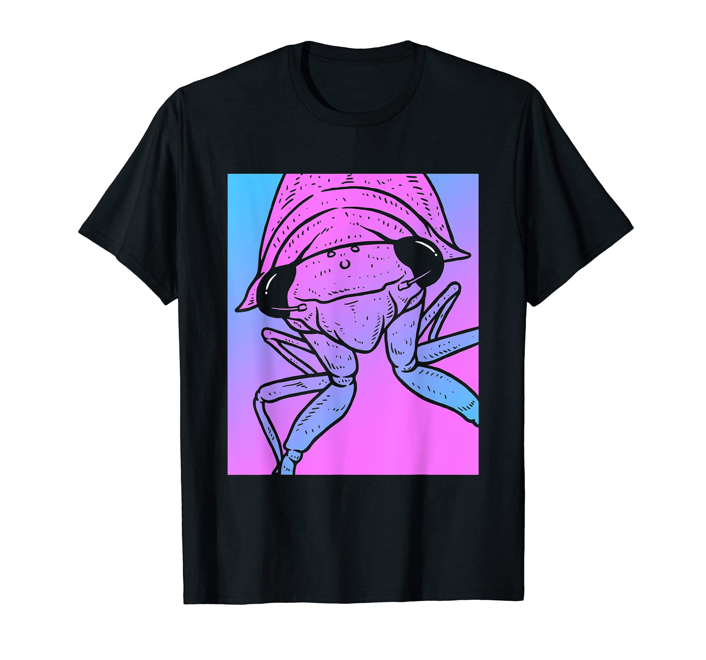 Vaporwave Cicada Aesthetic Pastel Goth T-Shirt - Trendy Graphic for Adults - T-Shirt, Sweatshirt, Hoodie