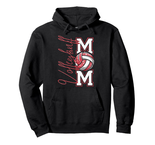 Volleyball Mom Game Day Mama Hoodie - Trendy Graphic for Adults - T-Shirt, Sweatshirt, Hoodie
