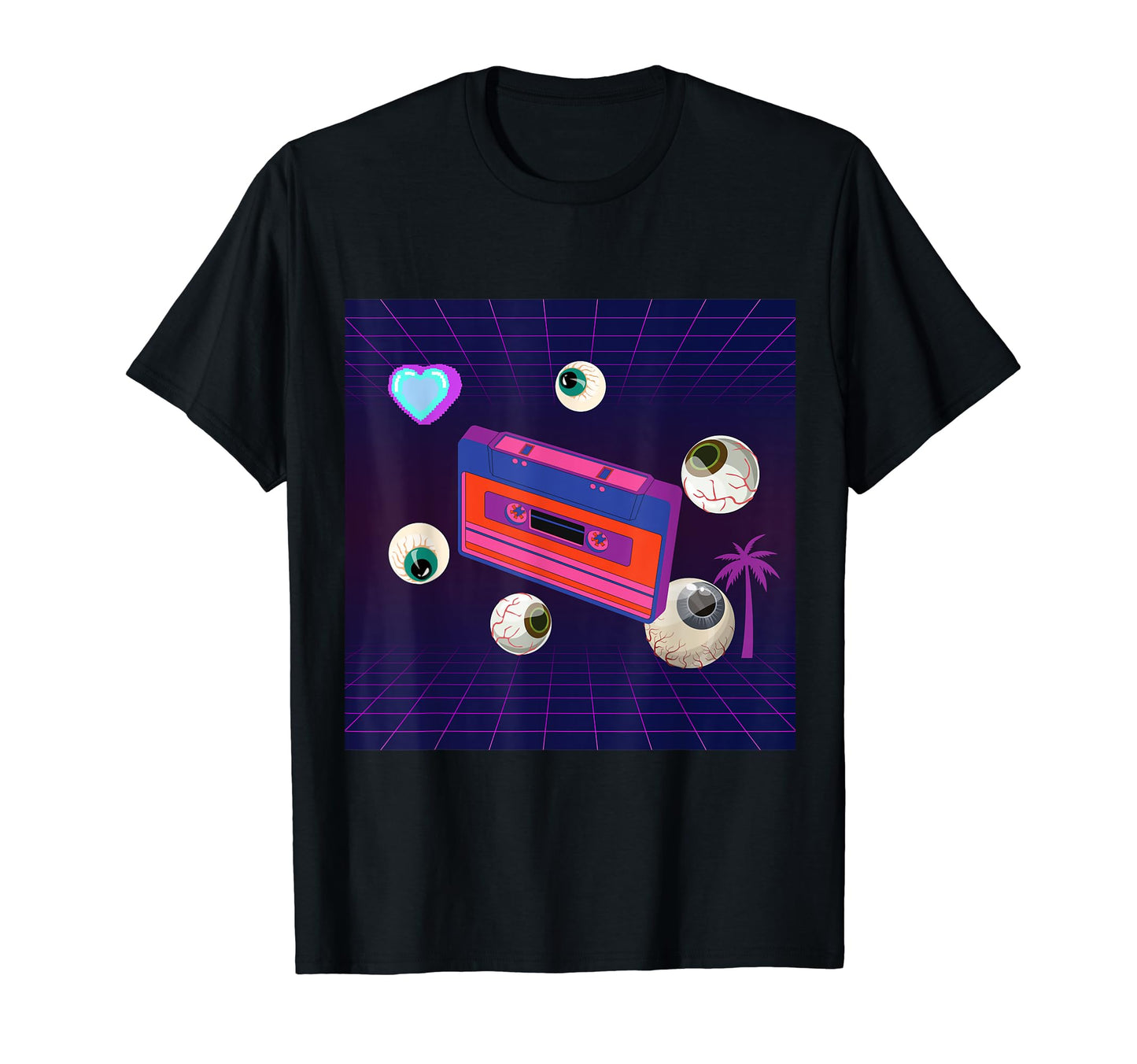 Weirdcore Aesthetic Cyberpunk T-Shirt - Custom Art Print for Adults - T-Shirt, Sweatshirt, Hoodie