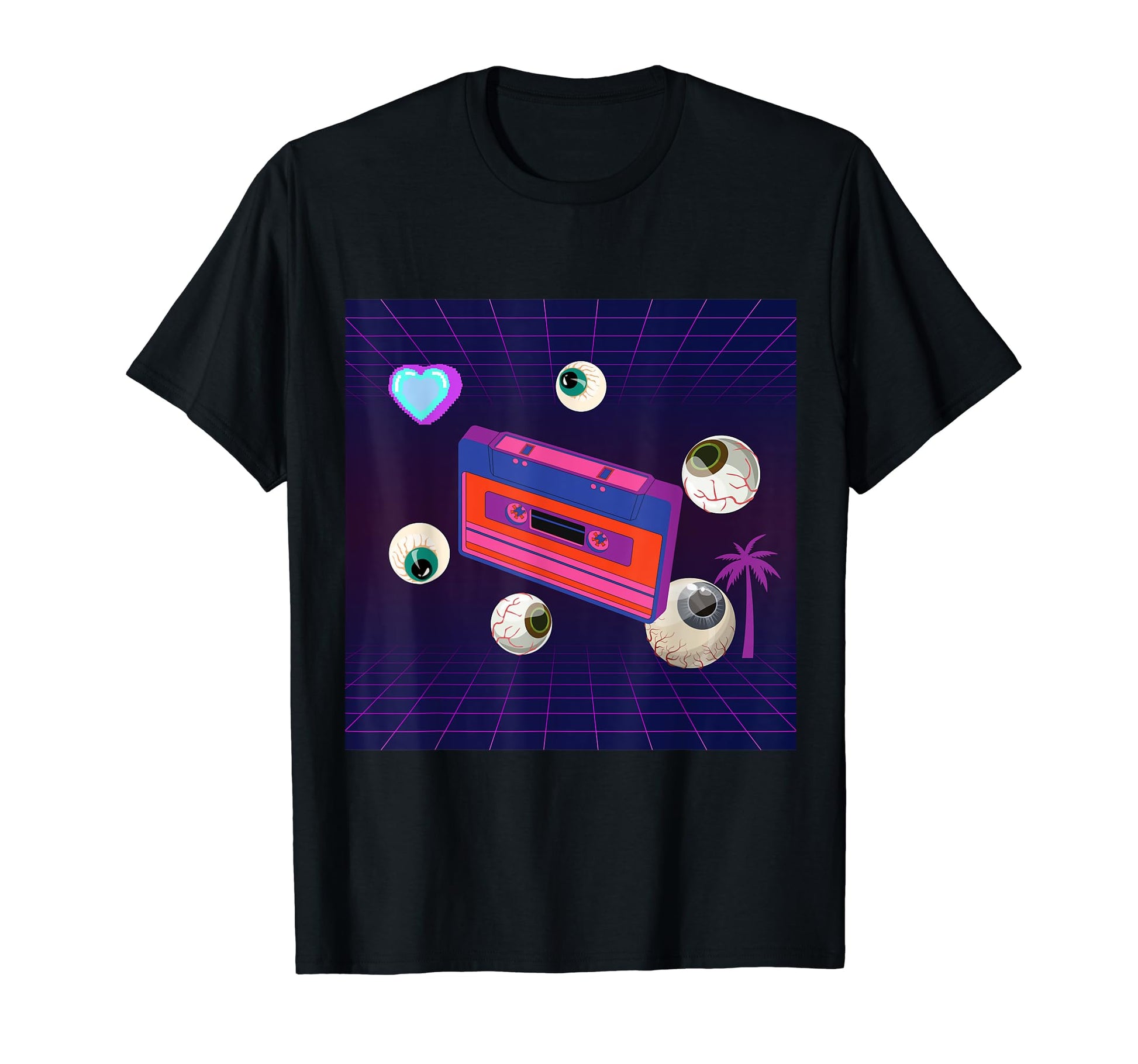 Weirdcore Aesthetic Cyberpunk T-Shirt - Custom Art Print for Adults - T-Shirt, Sweatshirt, Hoodie