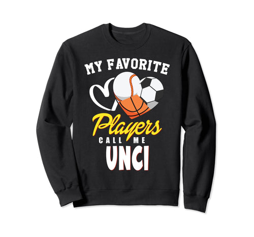 My Favorite Players Baseball Soccer Sweatshirt - Streetwear Style Unisex - T-Shirt, Sweatshirt, Hoodie