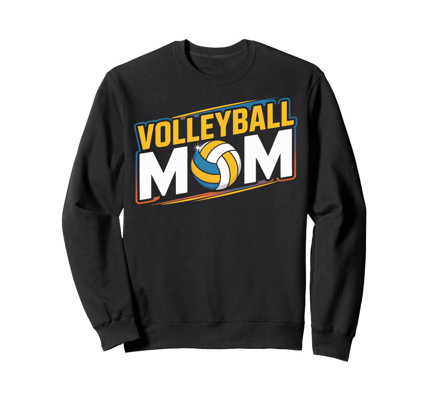 Proud Volleyball Mom School Game Day Sweatshirt - Minimalist Print Unisex - T-Shirt, Sweatshirt, Hoodie