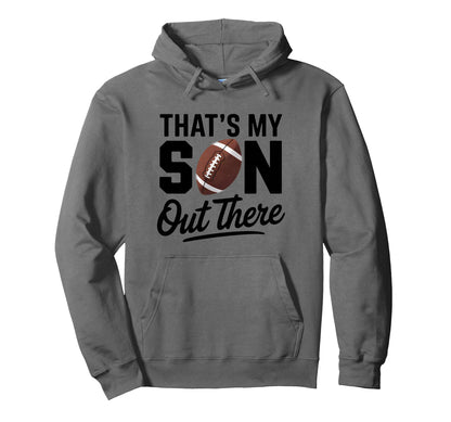Football Mom Dad Proud Parent Game Day Hoodie - Graphic Print Men Women - T-Shirt, Sweatshirt, Hoodie