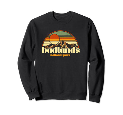 Badlands National Park Sweatshirt - Casual Everyday Wear for Adults - T-Shirt, Sweatshirt, Hoodie