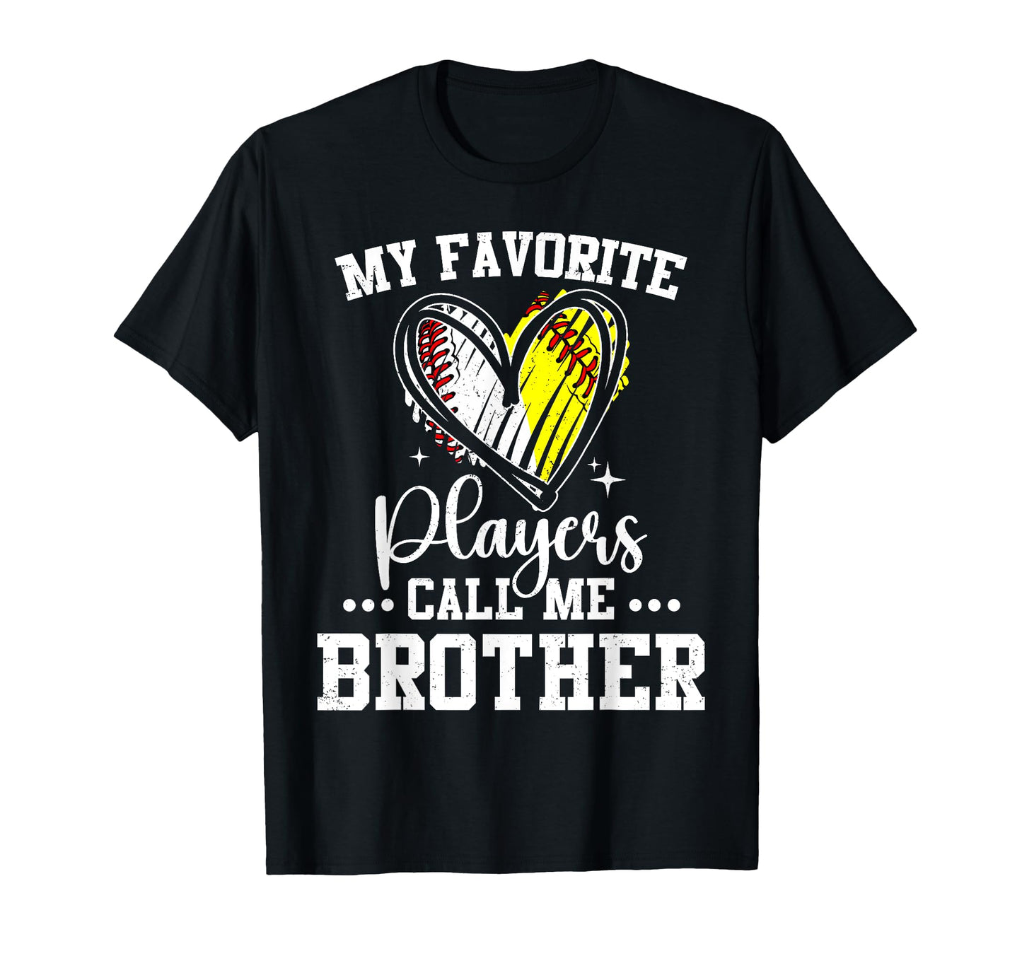My Favorite Baseball Softball T-Shirt - Casual Everyday Wear for Adults - T-Shirt, Sweatshirt, Hoodie