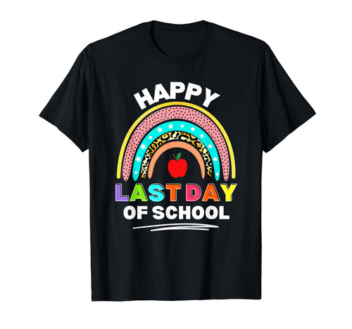 Happy Last Day School Funny Student T-Shirt - Trendy Graphic Unisex - T-Shirt, Sweatshirt, Hoodie
