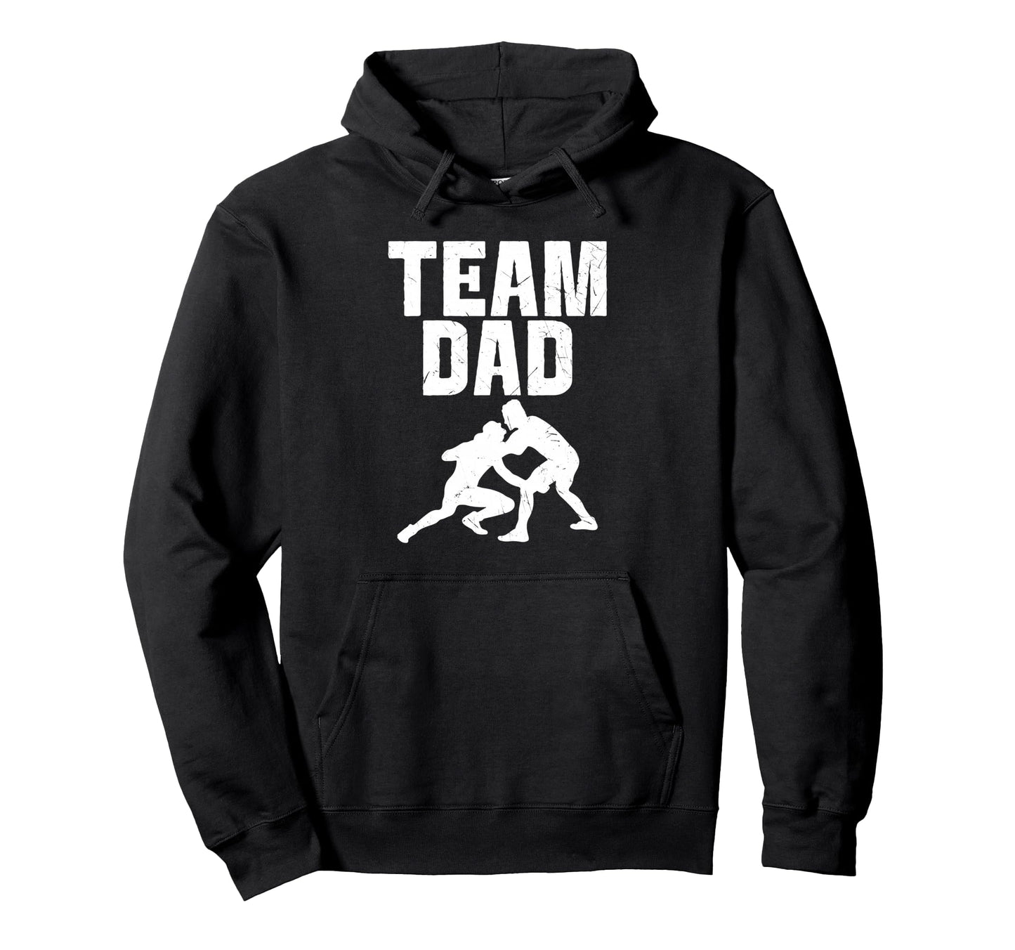 Wrestling Dad Proud Game Day Sports Hoodie - Custom Art Print for Adults - T-Shirt, Sweatshirt, Hoodie