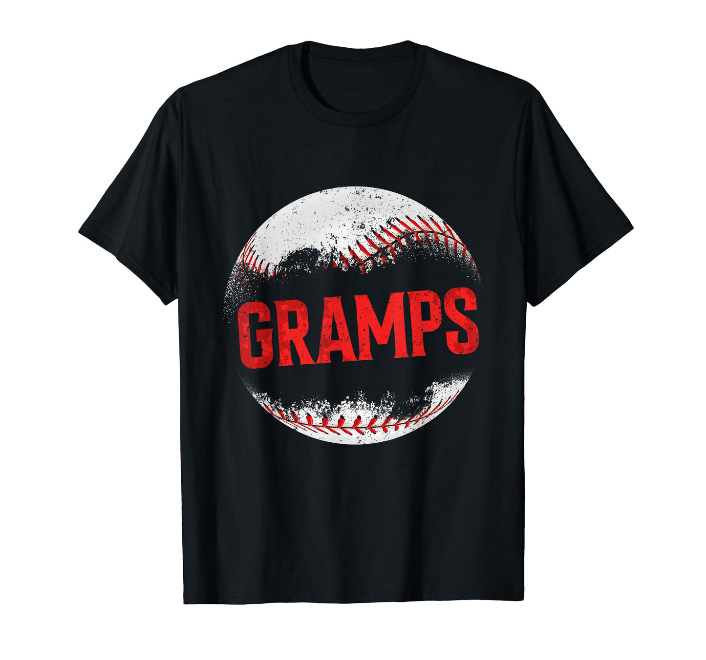 Baseball Gramps Happy Fathers Day T-Shirt - Minimalist Print for Adults - T-Shirt, Sweatshirt, Hoodie