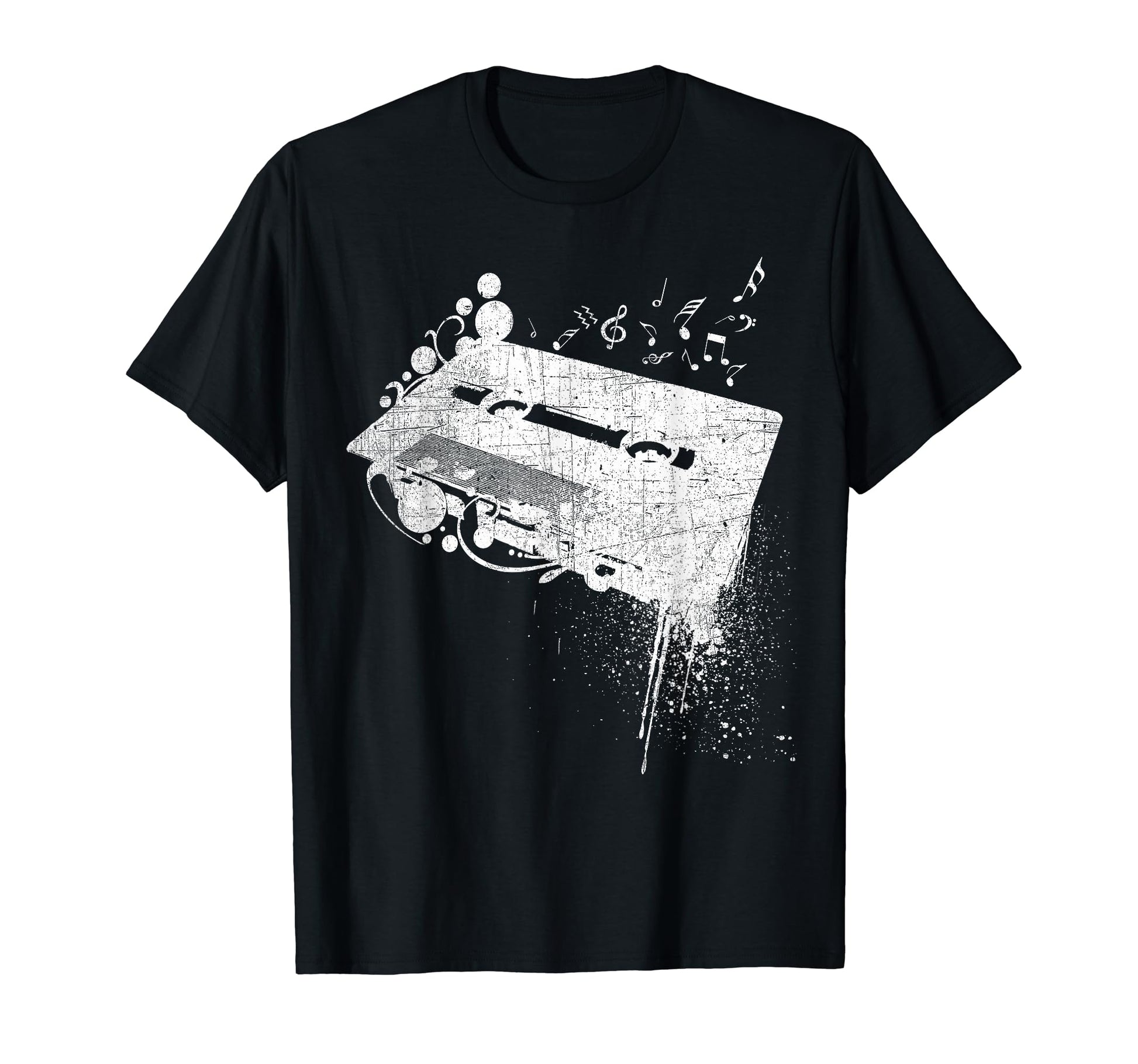 Old School Cassette Tape 80S Grunge T-Shirt - Casual Everyday Wear Unisex - T-Shirt, Sweatshirt, Hoodie