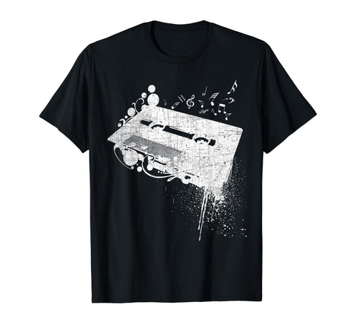 Old School Cassette Tape 80S Grunge T-Shirt - Casual Everyday Wear Unisex - T-Shirt, Sweatshirt, Hoodie