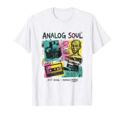Camera Cassette 80S 90S Music T-Shirt - Custom Art Print for Adults - T-Shirt, Sweatshirt, Hoodie