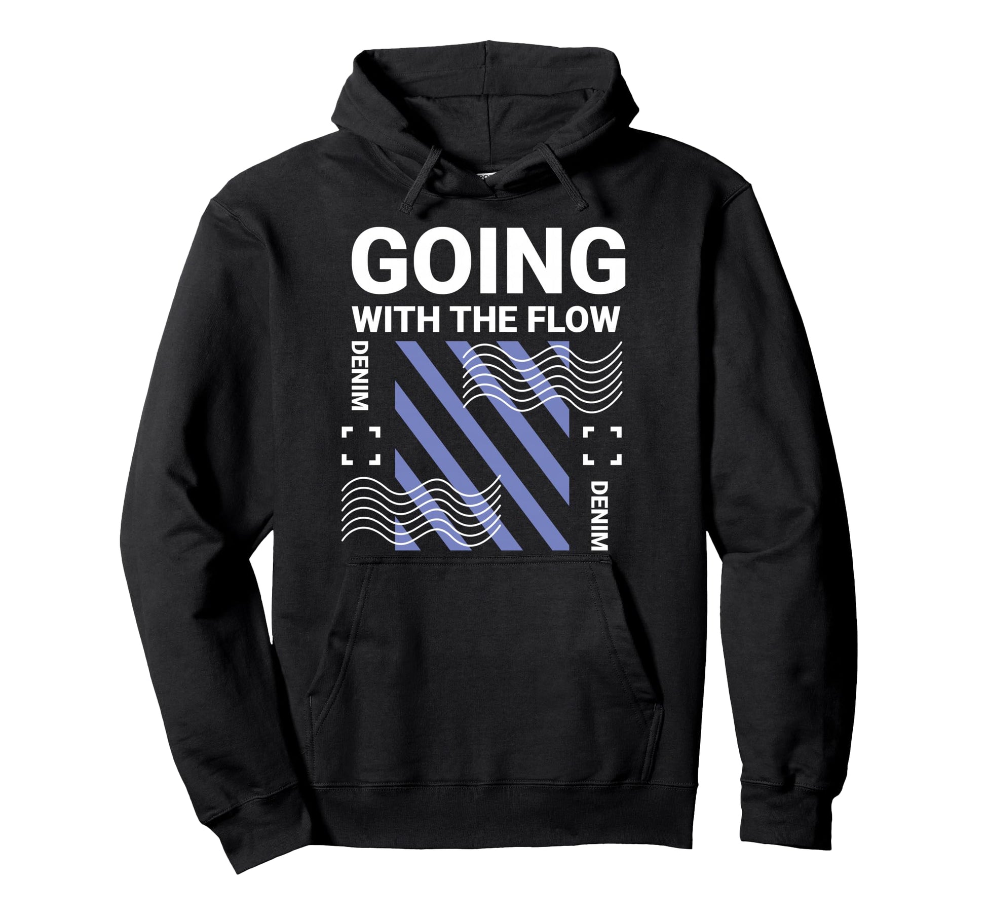Going Flow Aesthetic Edgy Streetwear Hoodie - Fun Novelty Design Unisex - T-Shirt, Sweatshirt, Hoodie