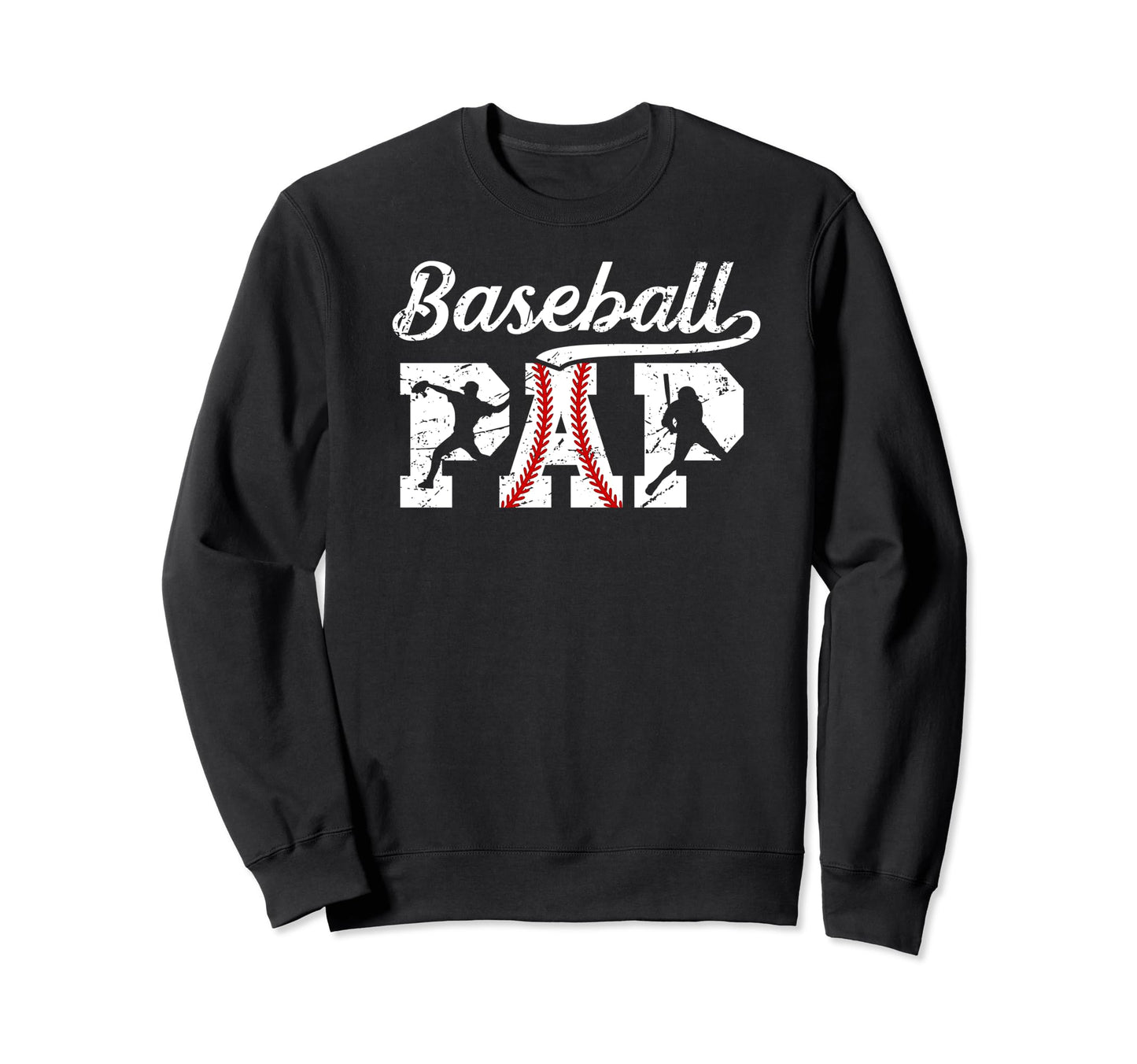 Baseball Pap Grandpa Pap Baseball Sweatshirt - Custom Art Print for Adults - T-Shirt, Sweatshirt, Hoodie