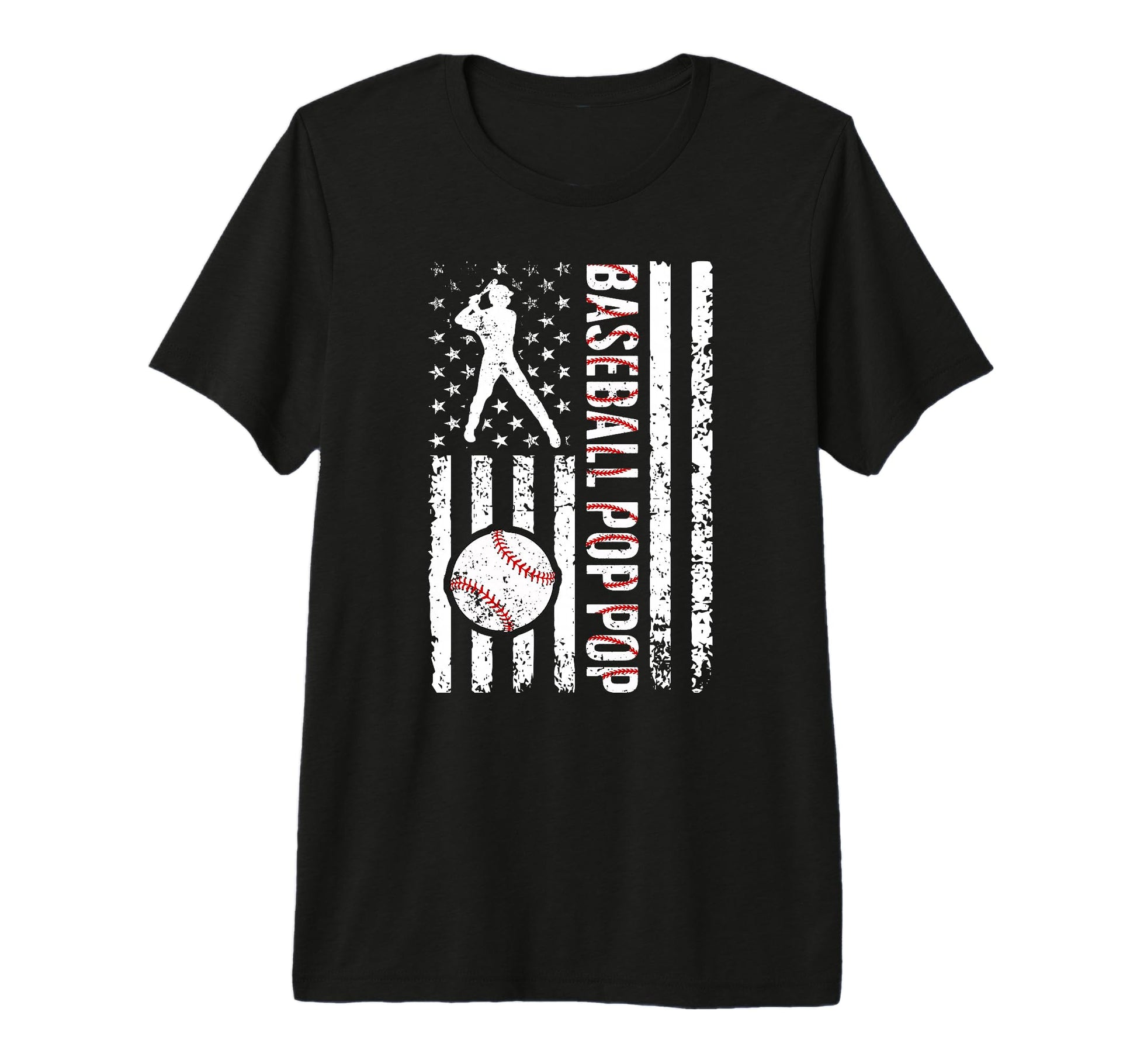 Mens Baseball Pop Pop Baseball T-Shirt - Casual Everyday Wear Men Women - T-Shirt, Sweatshirt, Hoodie