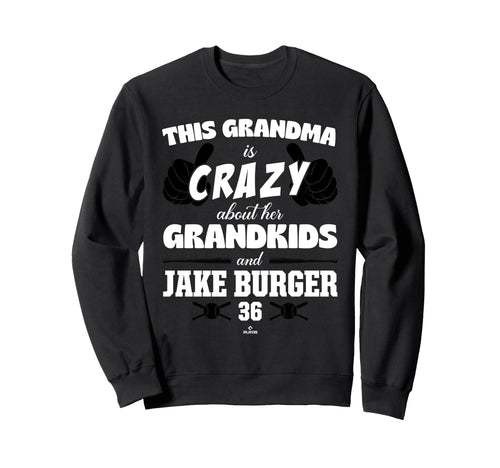 Grandma Crazy Jake Burger Miami Sweatshirt - Unique Graphic for Adults - T-Shirt, Sweatshirt, Hoodie