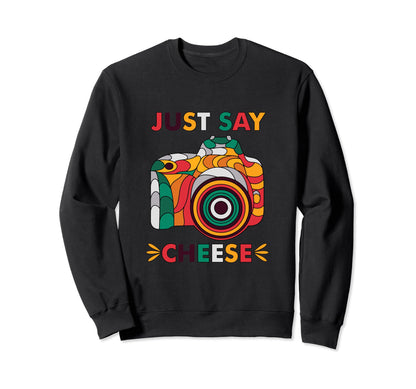 Camera Sweatshirt - Aesthetic Graphic Men Women - T-Shirt, Sweatshirt, Hoodie