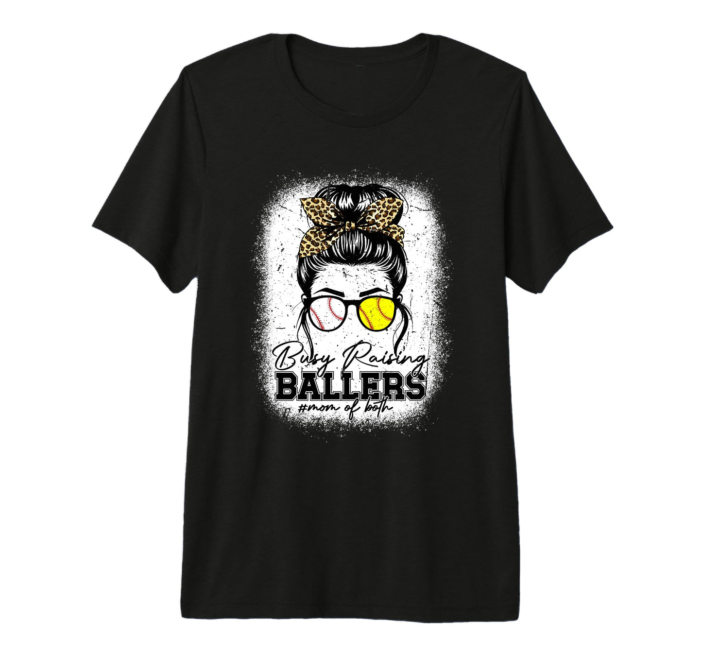 Busy Raising Ballers Baseball Softball T-Shirt - Minimalist Print Unisex - T-Shirt, Sweatshirt, Hoodie